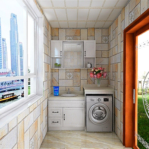 夏津滨州阳台柜效果图